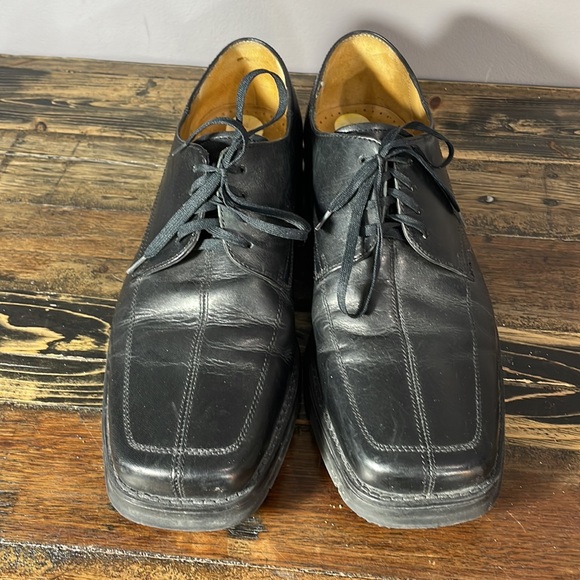 NXXT Nunn Bush mens shoes leather 9.5 medium square toe - Picture 6 of 8